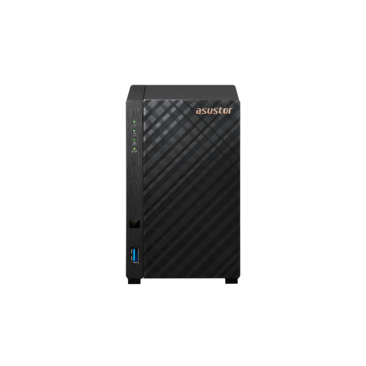 Asustor AS1202T servidor NAS e de armazenamento Tower Realtek 1 GB DDR4 0 TB ADM Preto