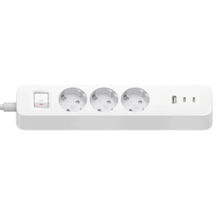 Xiaomi BHR07UKEU estabilizador de corrente Branco 3 tomada(s) CA 250 V 1,4 m