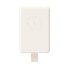 Xiaomi Magnetic Power Bank 6000mAh Ião-lítio Carregamento wireless Bronzeado