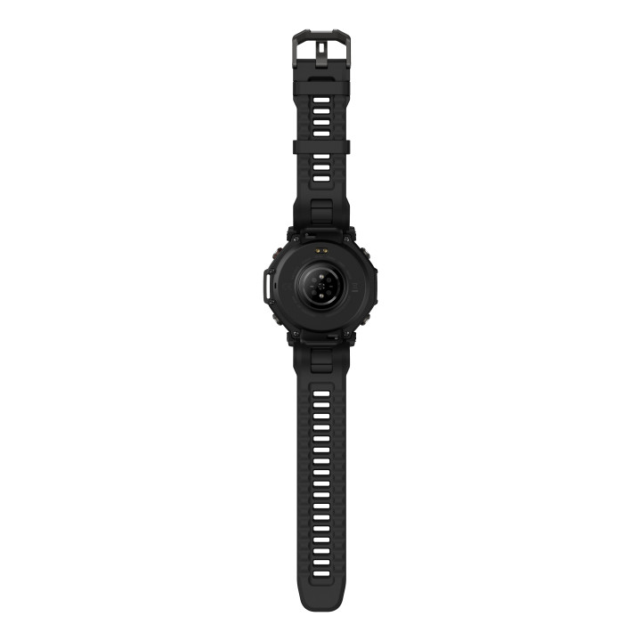 Amazfit T-Rex 3 Pro 3,81 cm (1.5") AMOLED 48 mm Digital 480 x 480 pixels Ecrã táctil Preto Wi-Fi GPS