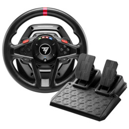 Thrustmaster T128-P Preto USB Volante + Pedais Analógico PC, PlayStation 4, PlayStation 5