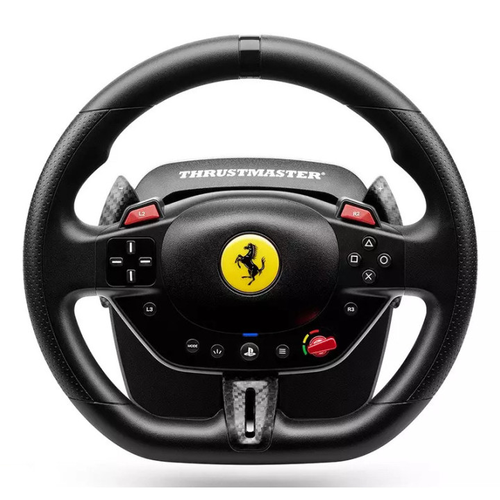 Thrustmaster T98-P FERRARI 296 GTB Preto Volante + Pedais Analógico   Digital PC, PlayStation 4, PlayStation 5