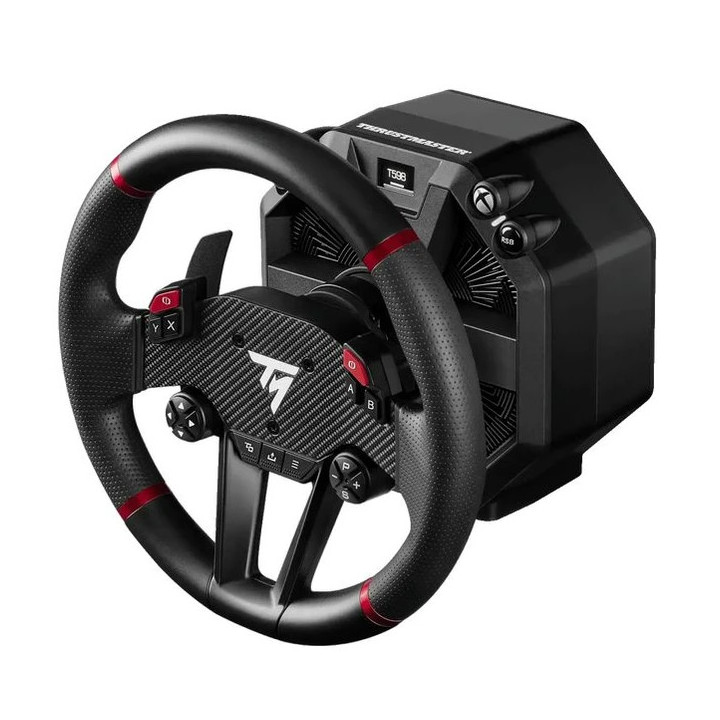 Thrustmaster T598X Preto USB Volante + Pedais Analógico   Digital PC, Xbox