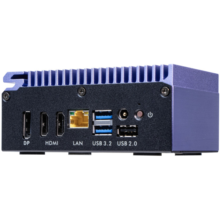 Shuttle Edge PC SPCEL12 PC de 0,46L Preto, Azul J6412 Intel SoC BGA 1493 2 GHz