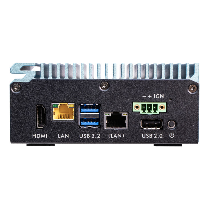Shuttle Edge PC SPCEL02 PC de 0,46L Preto, Azul J6412 Intel SoC BGA 1493 2 GHz