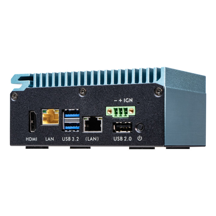 Shuttle Edge PC SPCEL02 PC de 0,46L Preto, Azul J6412 Intel SoC BGA 1493 2 GHz
