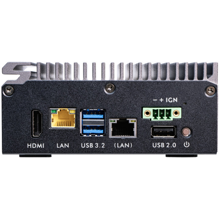 Shuttle Edge PC SPCEL03 PC de 0,46L Preto x6413E Intel SoC BGA 1493 1,5 GHz