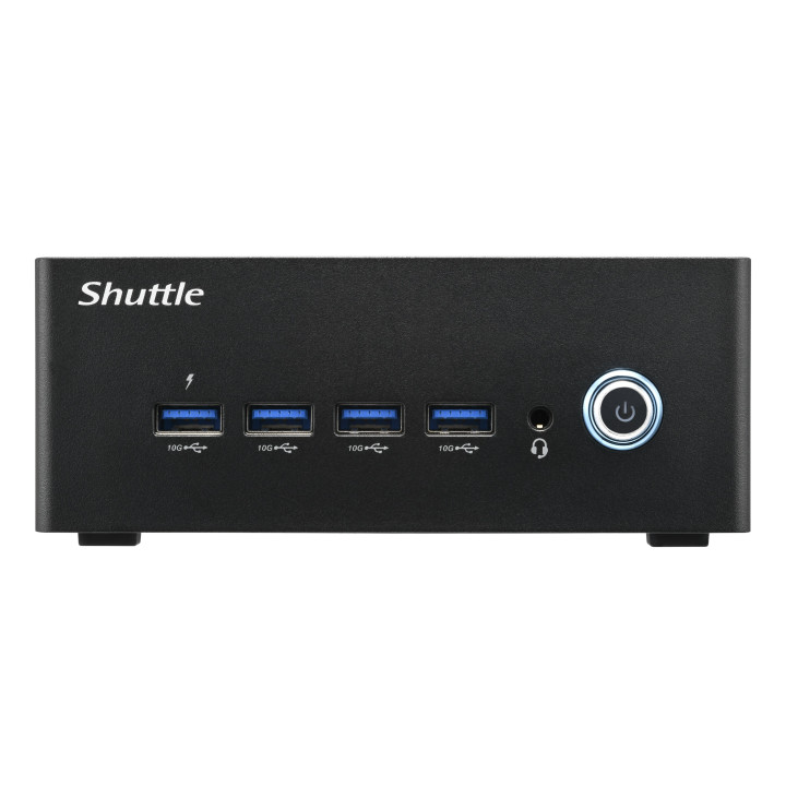 Shuttle Nano PC NT10H5 PC de 1L Preto 125H Intel SoC