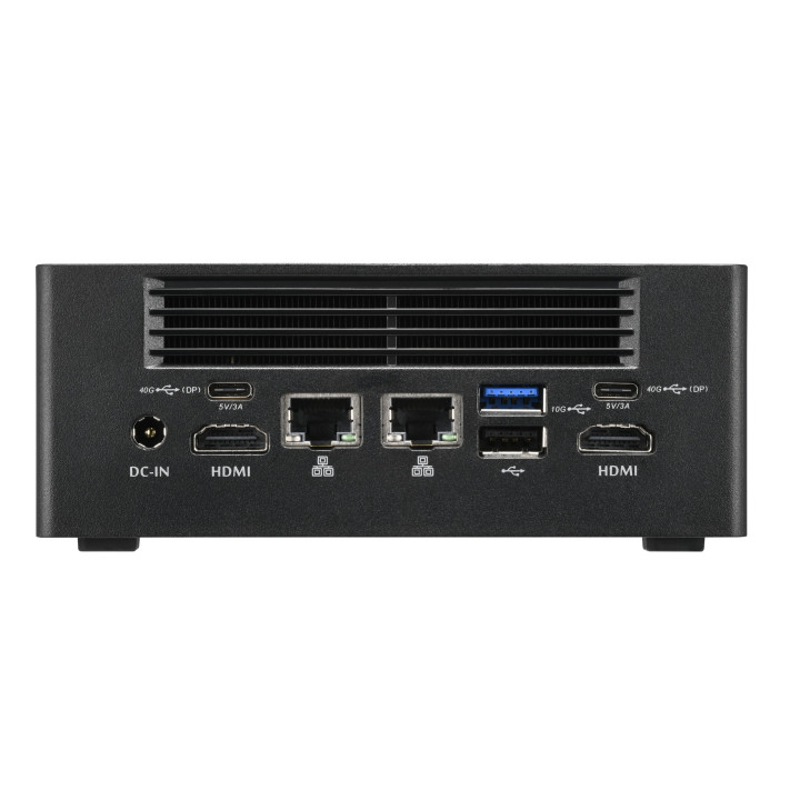 Shuttle Nano PC NT10H5 PC de 1L Preto 125H Intel SoC