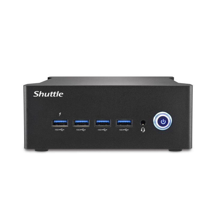 Shuttle Nano PC NT10H9 PC de 1L Preto 185H Intel SoC