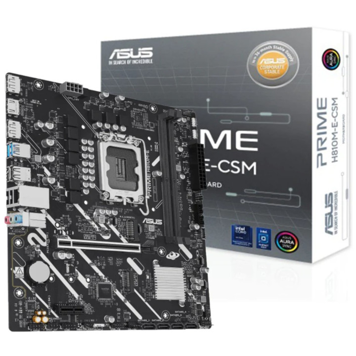 Motherboard ASUS Prime H810M-E-CSM Intel H810 LGA 1851 (Socket V1) micro ATX