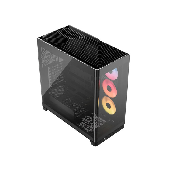 Corsair 4500X RS-R ARGB Tempered Glass Mid-Tower, Black Midi Tower Preto