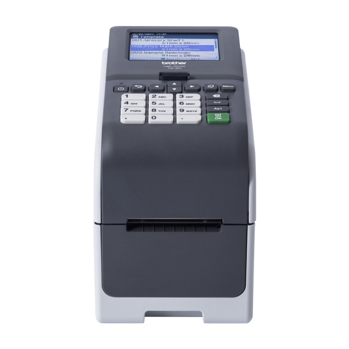 Impressora de etiquetas e talões térmica direta Brother TD-2350DSA203