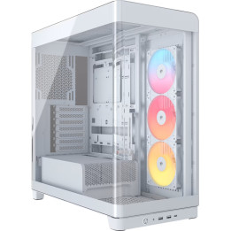 Caixa E-ATX Corsair 4500X RS-R ARGB Branca Vidro Temperado