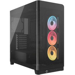 Caixa E-ATX Corsair 4500X LX-R RGB Preto Vidro Temperado