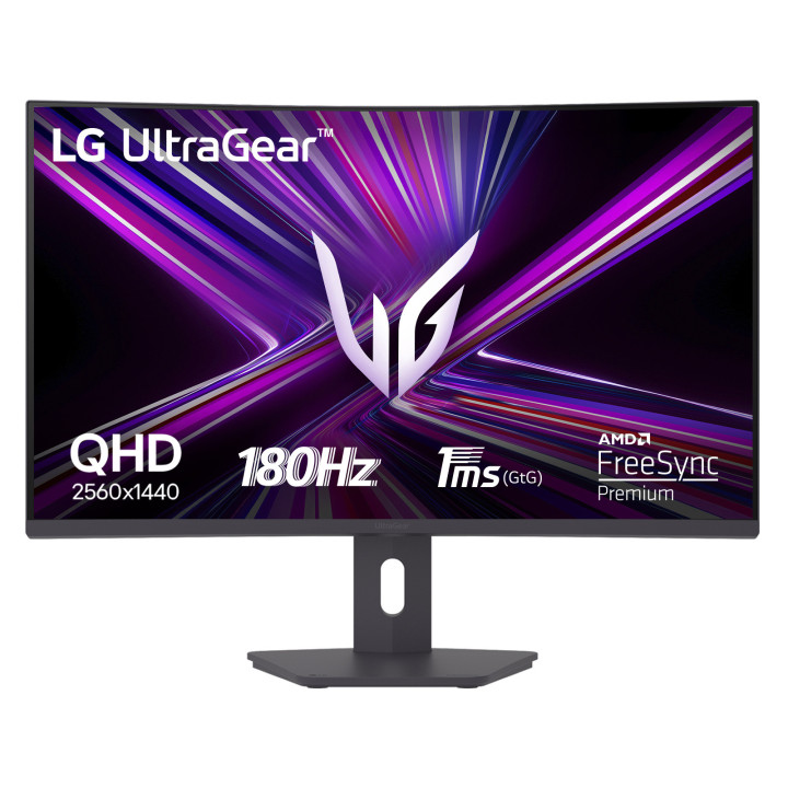LG 32G600A-B monitor de ecrã 81,3 cm (32") 2560 x 1440 pixels Quad HD LCD Preto