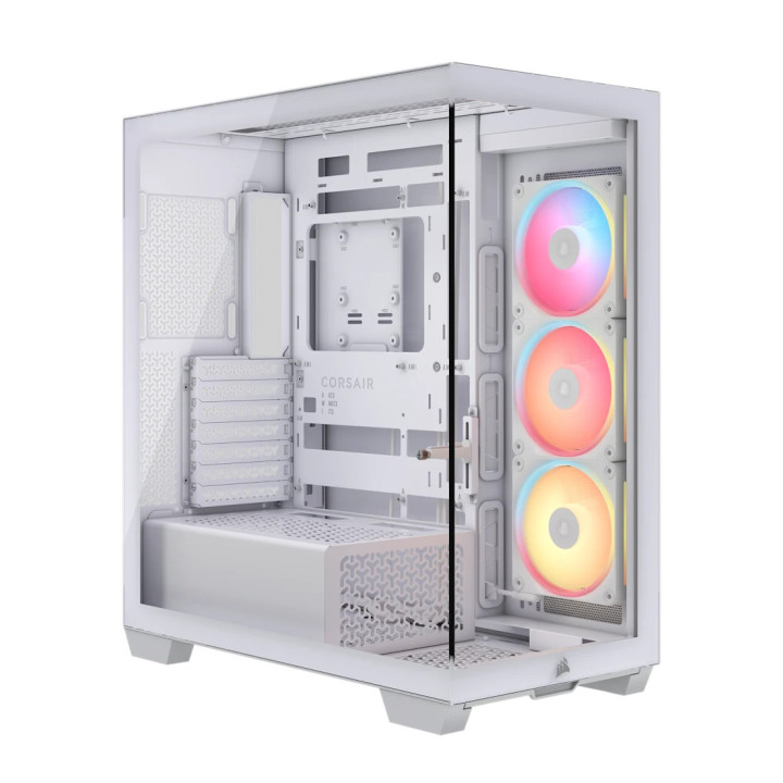 Corsair Midi Tower 3500X LXR LINK TG Branco