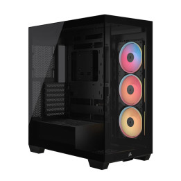 Corsair Midi Tower 3500X LXR LINK TG Preto