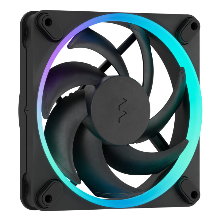 Fractal Design Momentum 12 RGB Caixa de computador Ventoinha 12 cm Preto 1 unidade(s)