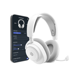 Steelseries Arctis Nova 7X Wireless Gen 2 Auscultadores Sem fios Fita de cabeça Jogos Bluetooth Branco