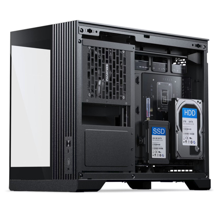 Caixa Micro-ATX Phanteks XT V3 D-RGB Preta