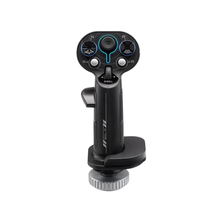 Thrustmaster Sol-R 3 AVA Add-On Grip Preto USB Manípulo de voo Analógico   Digital PC