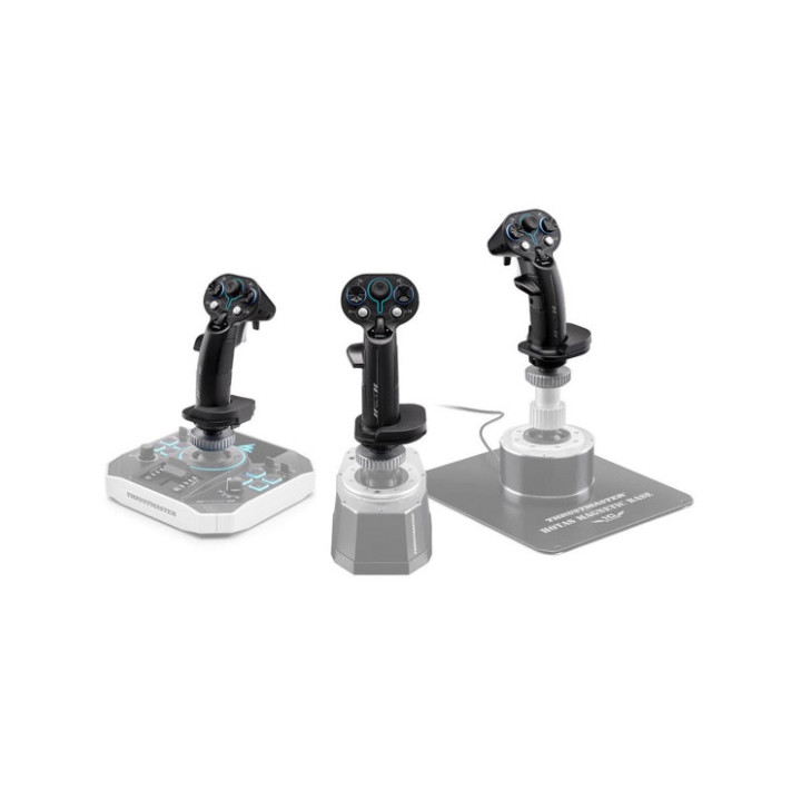 Thrustmaster Sol-R 3 AVA Add-On Grip Preto USB Manípulo de voo Analógico   Digital PC