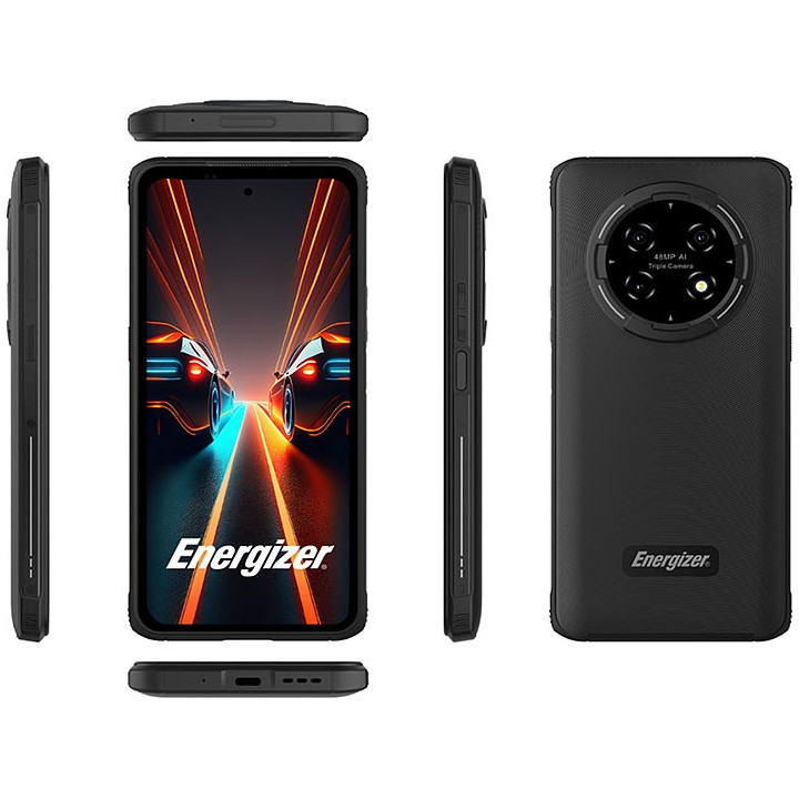 Smartphone Energizer H67G 17,2cm (6.78") Dual SIM Android 13 5G USB Type-C 4GB 128GB 4900mAh Preto