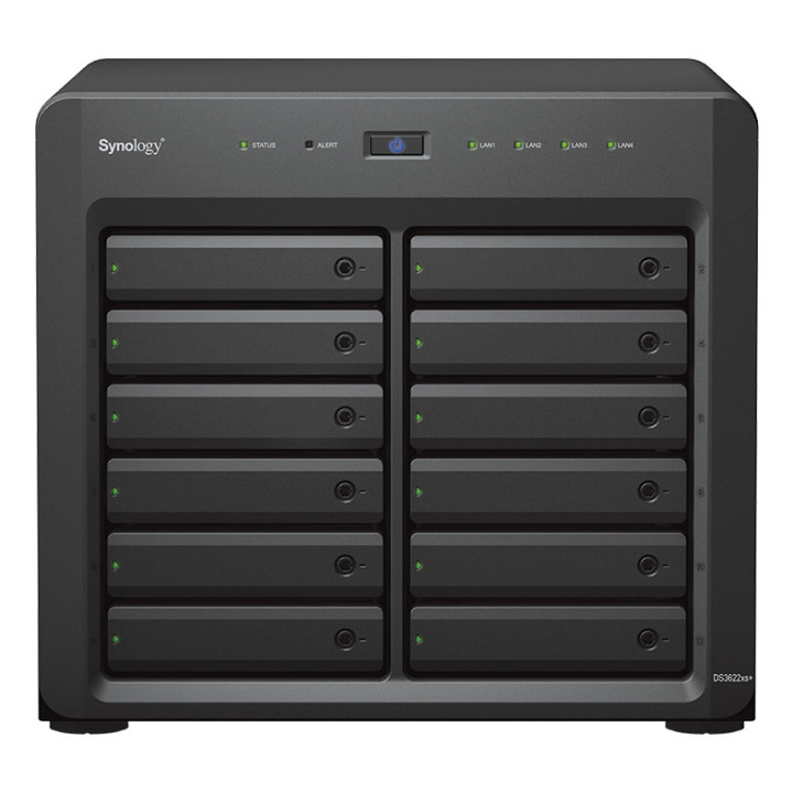 Synology DiskStation DS3622xs+ NAS Tower Intel® Xeon® D D-1531 16 GB DDR4 0 TB DiskStation Manager Preto