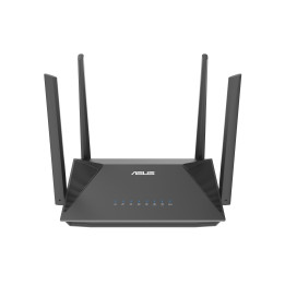 ASUS RT-AX52 Pro AX3000 router sem fios Gigabit Ethernet Dual-band (2,4 GHz   5 GHz) Preto