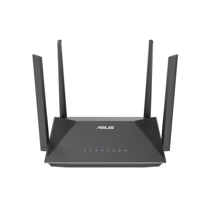 ASUS RT-AX52 Pro AX3000 router sem fios Gigabit Ethernet Dual-band (2,4 GHz   5 GHz) Preto