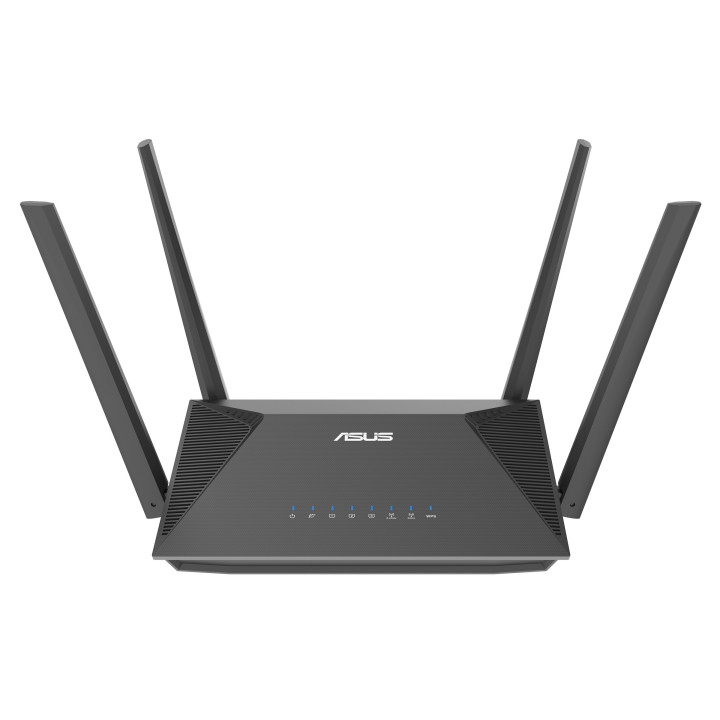 ASUS RT-AX52 Pro AX3000 router sem fios Gigabit Ethernet Dual-band (2,4 GHz   5 GHz) Preto
