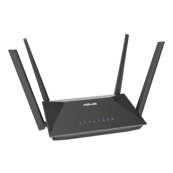 ASUS RT-AX52 Pro AX3000 router sem fios Gigabit Ethernet Dual-band (2,4 GHz   5 GHz) Preto