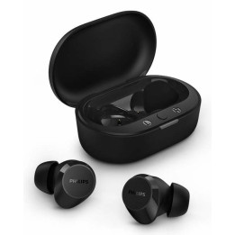 Philips TAT1209BK 00 auscultador Auscultadores True Wireless Stereo (TWS) Intra-auditivo Chamadas Música Bluetooth Preto