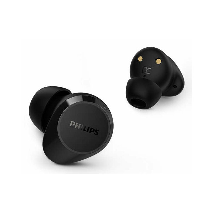 Philips TAT1209BK 00 auscultador Auscultadores True Wireless Stereo (TWS) Intra-auditivo Chamadas Música Bluetooth Preto