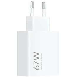 Xiaomi Turbo Charging Auscultadores, Power bank, Smartphone, Smartwatch Branco AC Carregamento rápido Interior