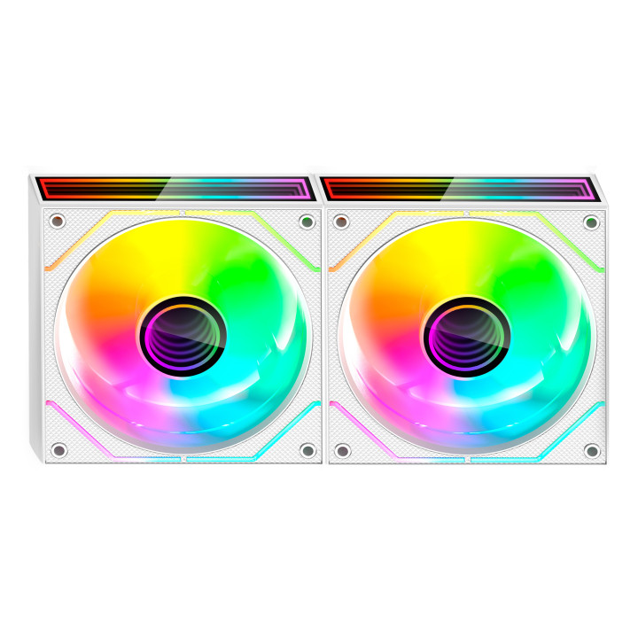 Mars Gaming MF3DPROX2W Sistema de Arrefecimento de Computador Caixa de computador Ventoinha 12 cm Branco