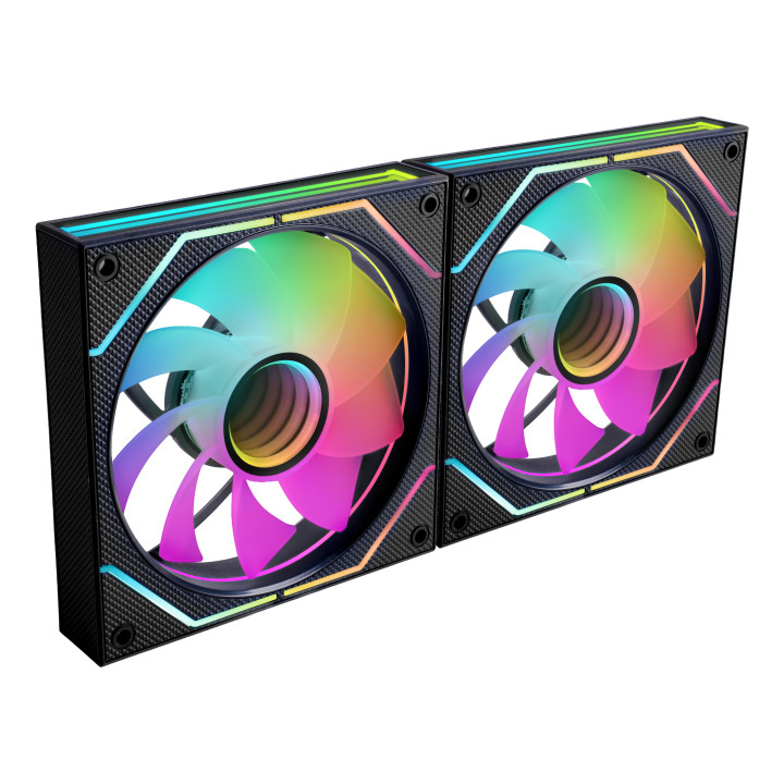 Mars Gaming MF3DPROX2R Sistema de Arrefecimento de Computador Caixa de computador Ventoinha 12 cm Preto
