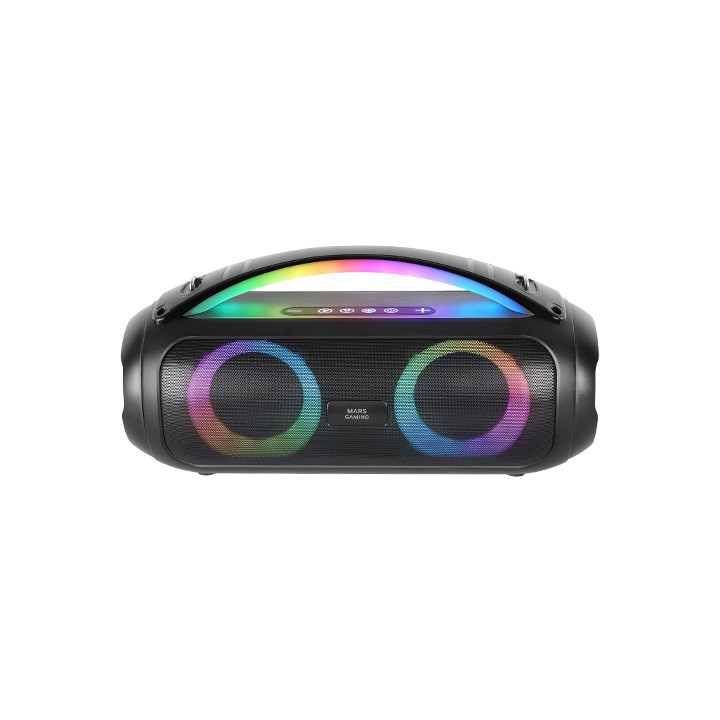 Mars Gaming MSPULSEW Coluna portátil estéreo Preto 50 W