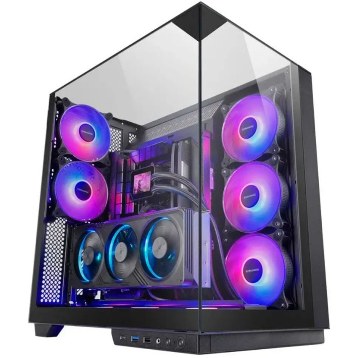 Caixa ATX Mars Gaming MC-3GF ARGB Tempered Glass Preta