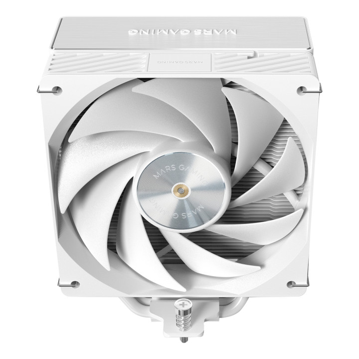 Mars Gaming MCPUX5W Sistema de Arrefecimento de Computador Processador Arrefecimento a ar 12 cm Branco 1 unidade(s)