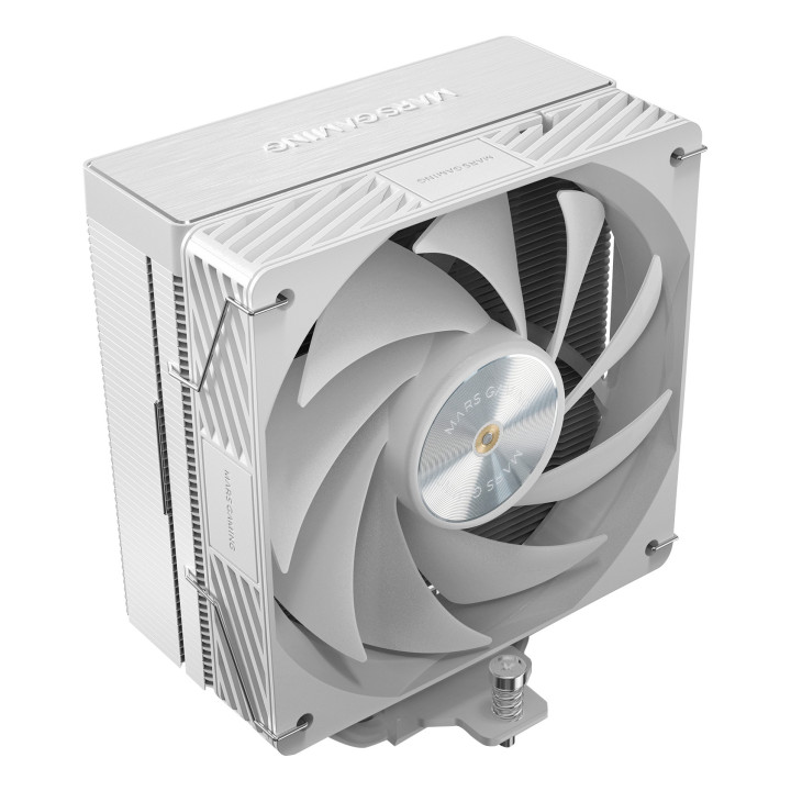 Mars Gaming MCPUX5W Sistema de Arrefecimento de Computador Processador Arrefecimento a ar 12 cm Branco 1 unidade(s)