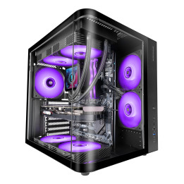 Mars Gaming MC-CURV Midi Tower Preto