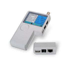 AISENS A142-0313 testador de cabo de rede Equipamento de teste de cabo UTP STP Cinzento
