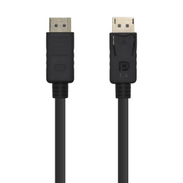 AISENS A149-0389 cabo DisplayPort 0,8 m Preto