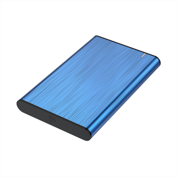 AISENS ASE-2525BLU Caixa para Discos Rígidos Compartimento SSD Azul 2.5"