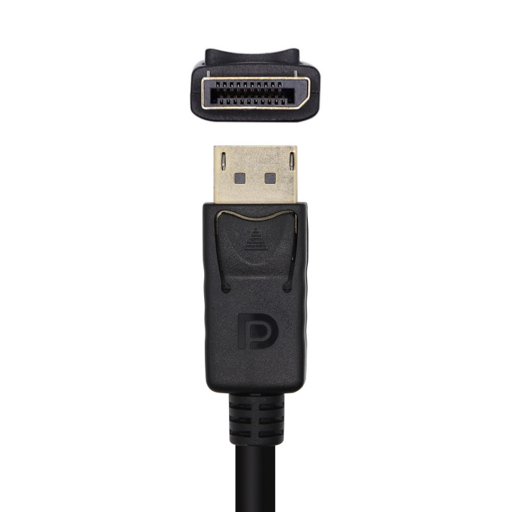 AISENS A125-0461 adaptador de cabo de vídeo 5 m DisplayPort HDMI Preto