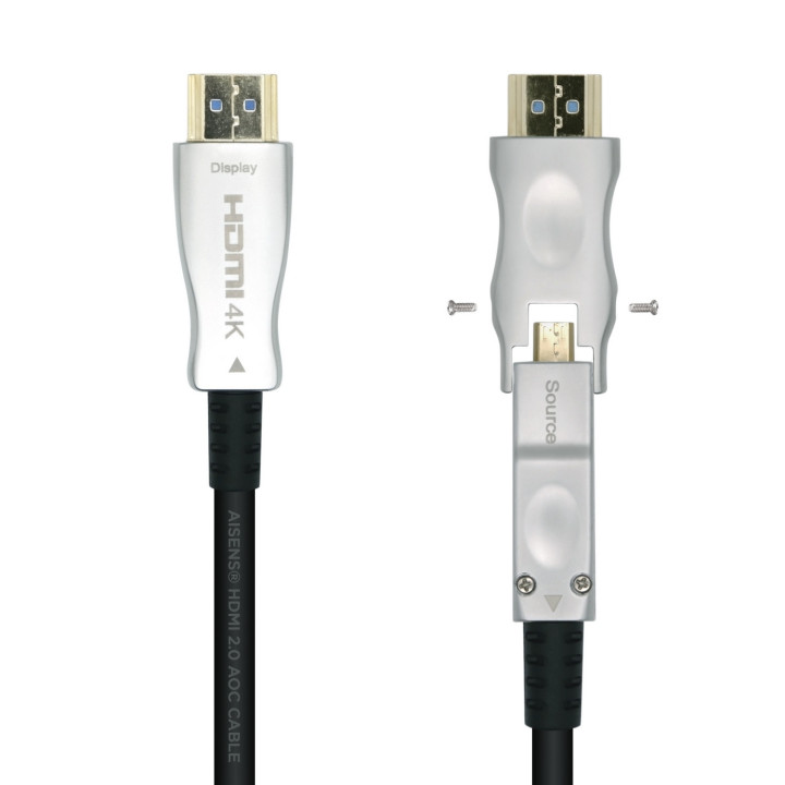 AISENS A148-0512 cabo HDMI 30 m HDMI Type A (Standard) HDMI Type D (Micro) Preto