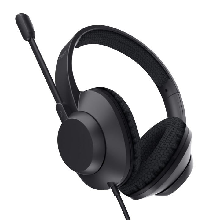 Trust Ayda Max Auscultadores Com fios Fita de cabeça Chamadas Música USB Type-C   USB Type-A Preto