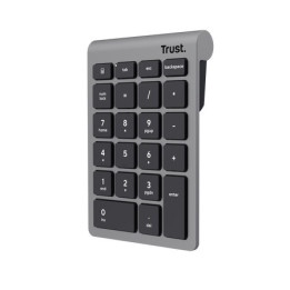 Trust Xalas teclado numérico Laptop PC RF Wireless Prateado